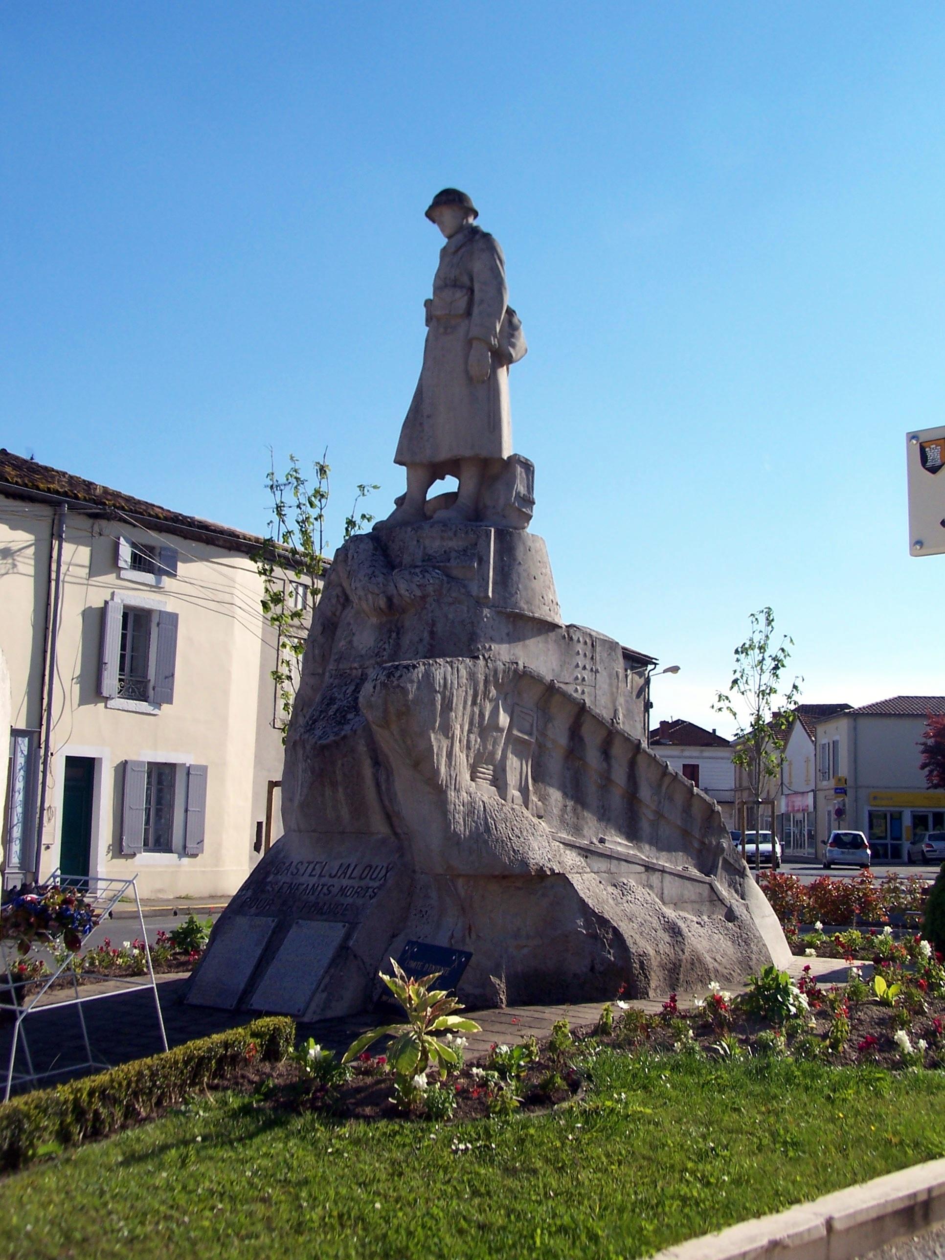 monument aux morts de Casteljaloux